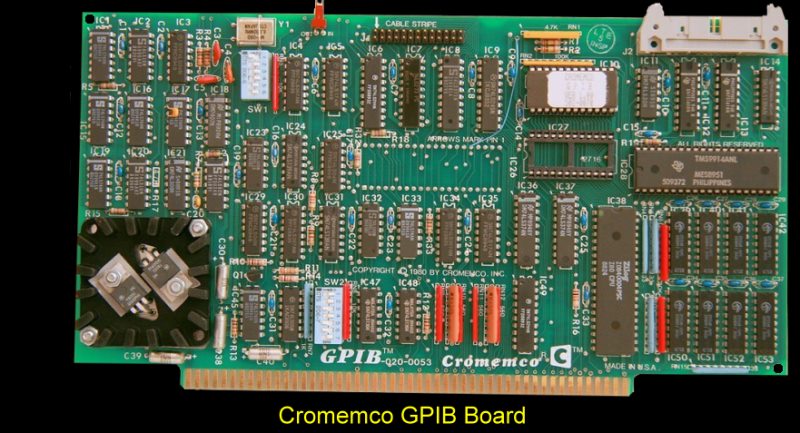 Cromemco GPIB Controller